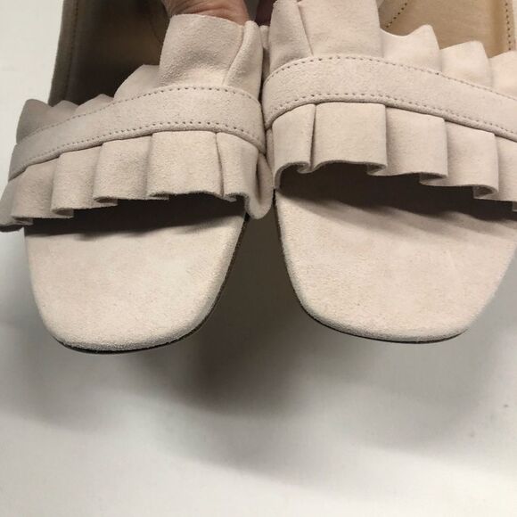 MICHAEL KORS Collection Monroe Suede Sandals - Picture 6 of 8